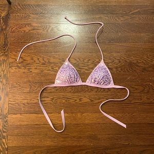 Victoria’s Secret Pink Bikini Sequin Top